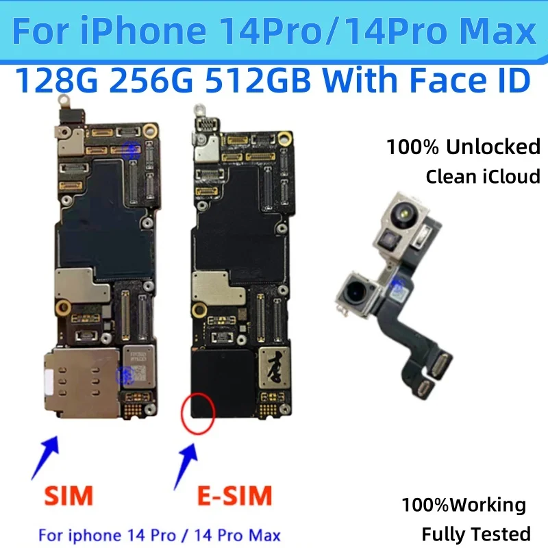 Original Unlocked 100%tested For Iphone 14 Pro Max Logic Original Unlocked 100%tested For Iphone 14 Pro Max Logic