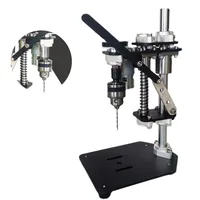 Portable Bench Drilling MachineHigh Precision Electric Bench Drill Tapping Machine B10 Chuck Bench  Drilling Bracket 2