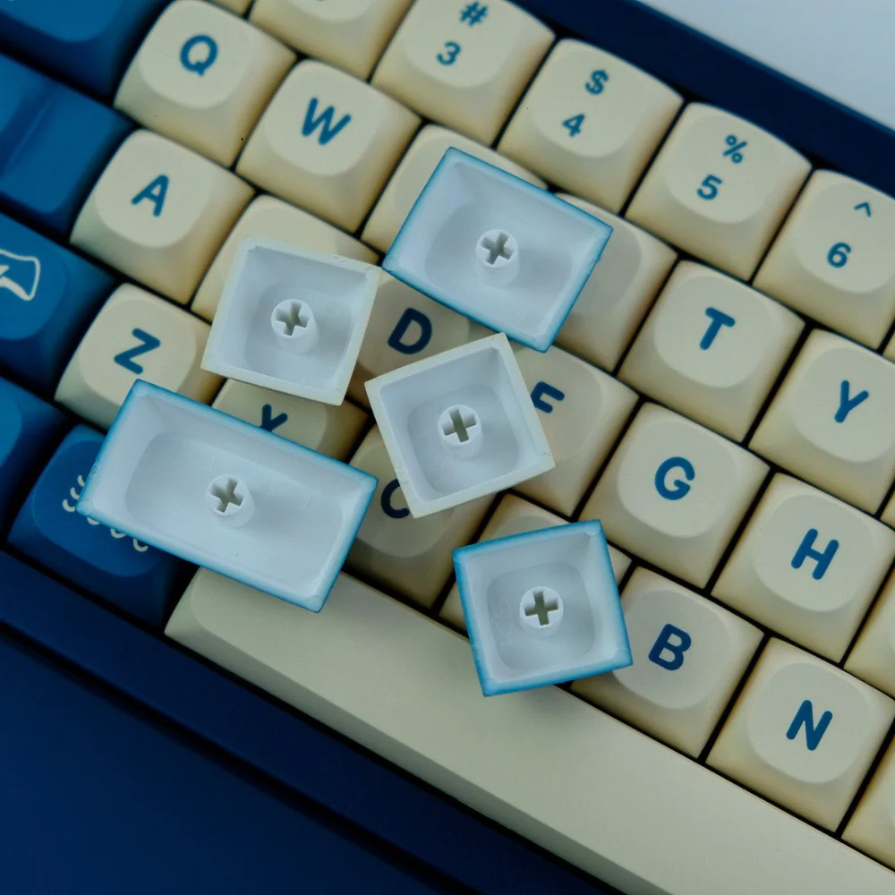 PBT 키캡 GMK 어스 톤 키캡 MA 프로파일 염료승화 키캡 MX 스위치 기계식 키보드 게이밍용