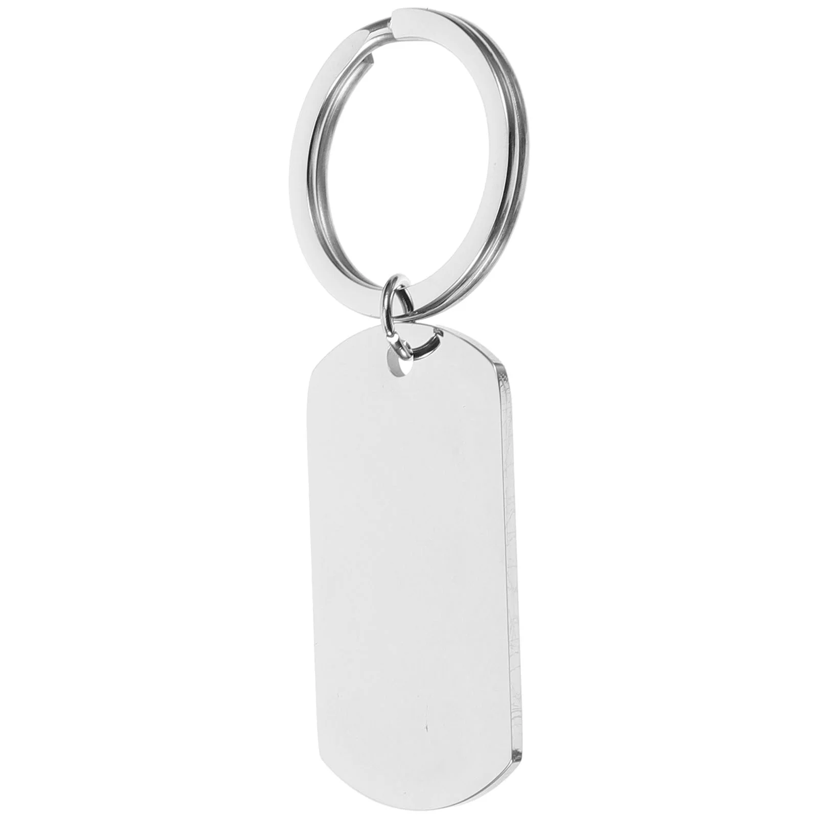 

Unfinished Keychain Diy Blank Keychain Diy Stainless Steel Keychain Diy Metal Hanging Tag