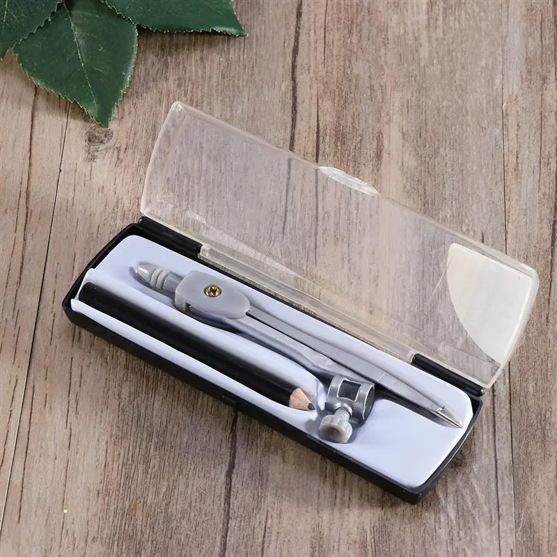Drawing Compass Compass Geometry Drawing Protractor Drafting Tool Metal Set Precision Math Tools Woodworking Circle Kids Students Maths Scribe