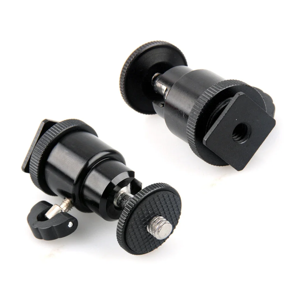 Camera Hot Shoe Phone Clip Universal Moblie phone tripod Holder Bracket Mount 1/4 Screw Tripod Monopod Stand SLR
