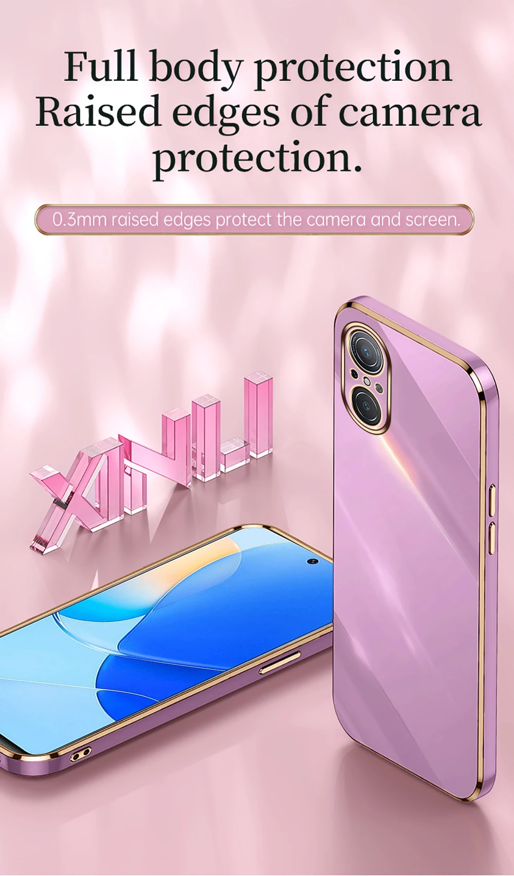 Cuffie wireless e cover per huawei nova 9 se con texture_voghion.com