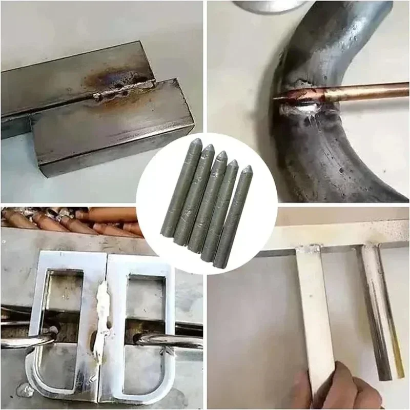 Low Temperature Easy Melt Welding Rods for Copper Iron Stainless Steel Soldering Aluminum Repairing Holes Solder Rod Agent Kits welding rods,tin solder rod