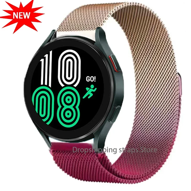 Elegant Milanese Loop Stainless Steel Watch Strap - Premium Adjustable Mesh Bracelet