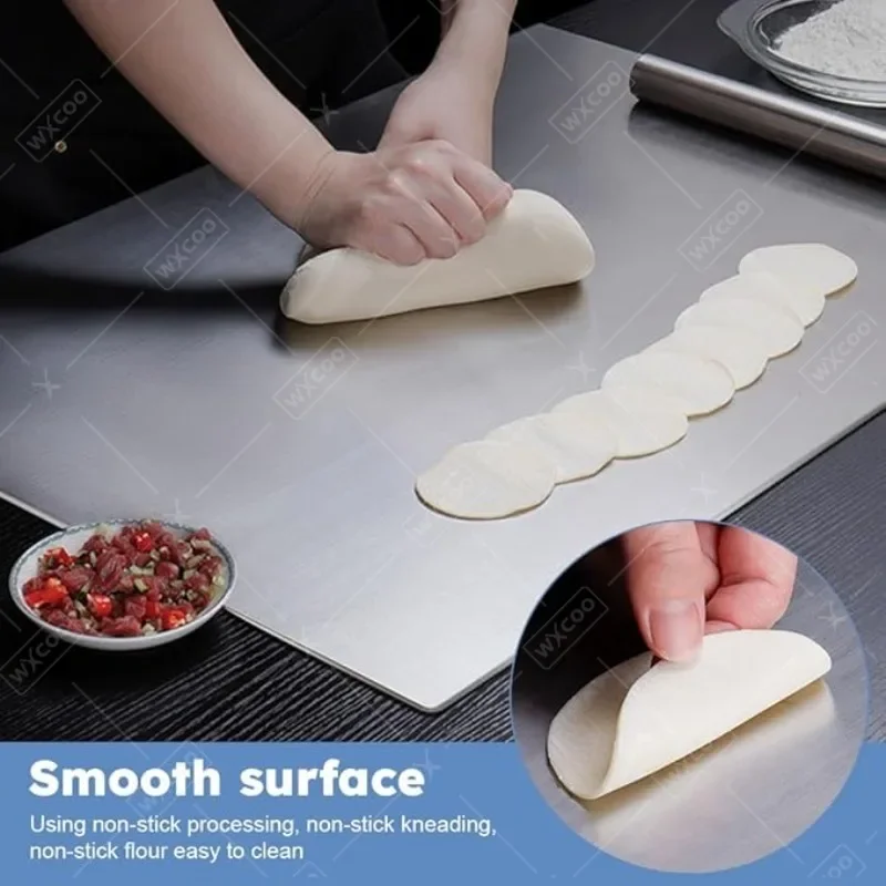 Acrylic Cutting Board with Lip - Clear Kitchen Countertop for Meat Bread  Fruit