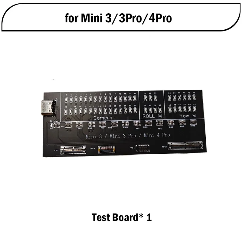 DJI Mini 3/3Pro/4Pro 신호선 카메라 동축 플렉스 와이어 전송용 짐벌 PTZ 케이블 테스트 보드