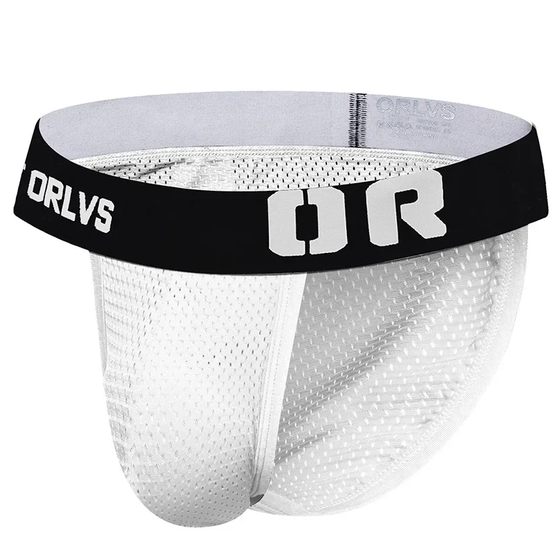 

Orlvs men's underwear summer mesh breathable comfortable wingless briefs men's or208