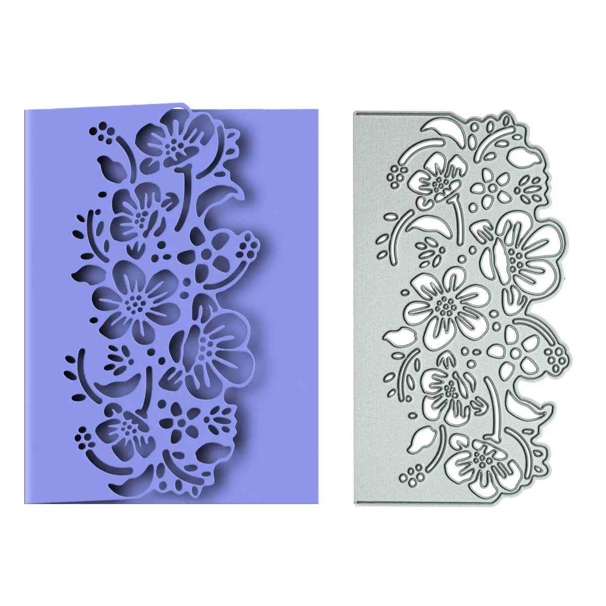 FlowerMetalCuttingDieCutStencilScrapbookingDiyPaperCardCover