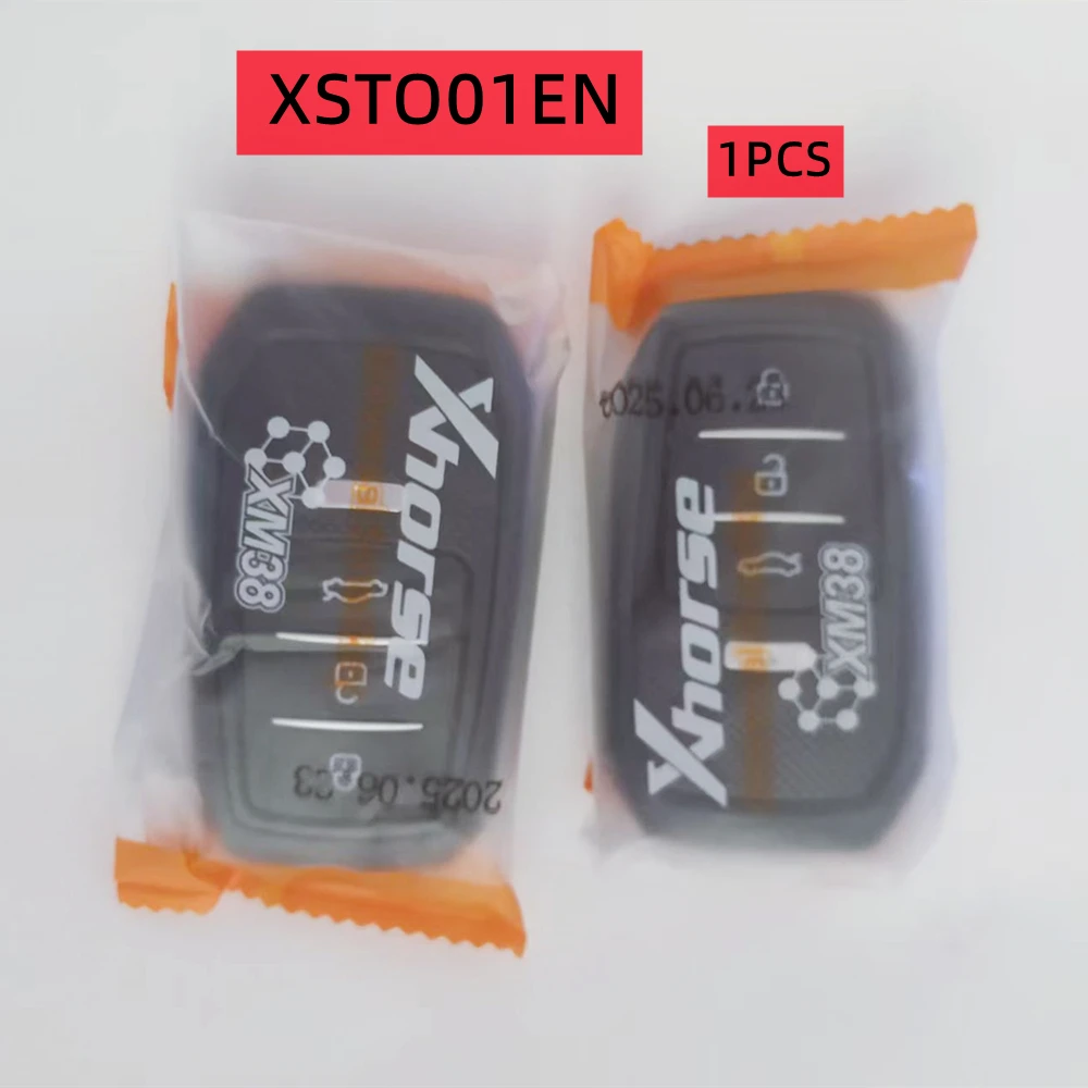 1 Uds Xhorse Global XSTO01EN FENG.T para llave inteligente Toyota XM38 con soporte de carcasa de llave 4D 8A 4A Chip todo en uno 315 434 genera