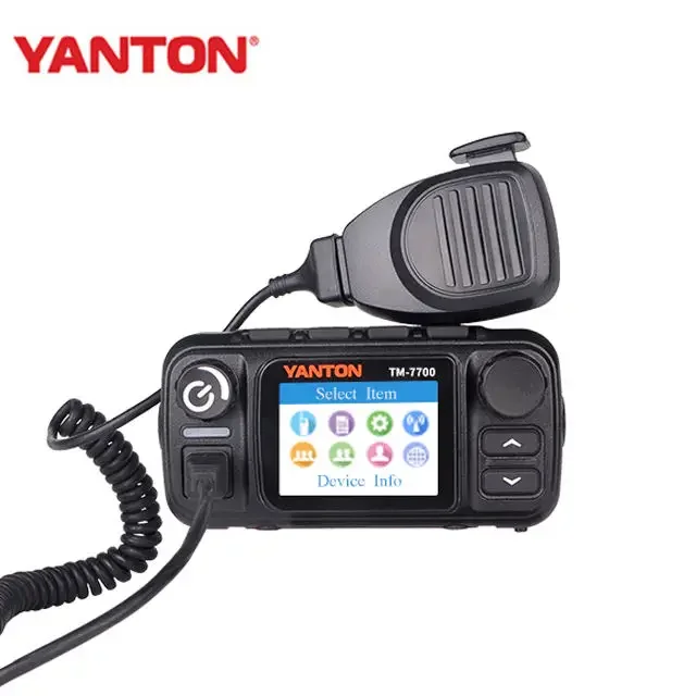 

YANTON TM-7700 PoC Radio 4G LTE 3G/2G Mobile Network Walkie Talkie with SIM Card Vehicle Walkie-Talkie