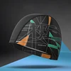 Unisex Chinese Style Swimming Cap Hats Accessories For Man Women Kids Youngs Waterproof Fishtail 4