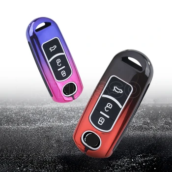 New Alloy Car Remote Key Case Cover Shell For Mazda 2 3 5 6 BL BM GJ Atenza Axela Demio CX-3 CX3 CX-5 CX5 CX7 CX-9 CX8 Keyless - New Alloy Car Remote Key Case Cover Shell For Mazda 2 3 5 6 BL