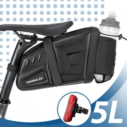 Durable Waterproof Bicycle Saddle Bag with Water Bottle Holder & Tool Storage (BAG693 - 305)