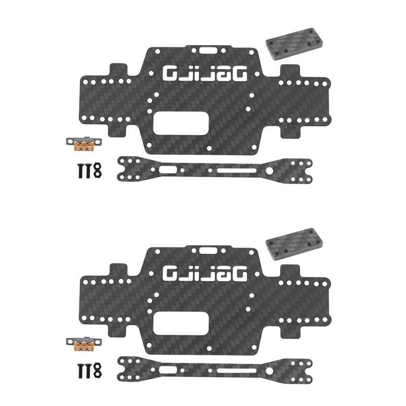 

2X для Wltoys K969 K979 K989 K999 P929 P939 1:28 Модернизированный корпус из углеродного волокна нижняя часть корпуса автомобиля