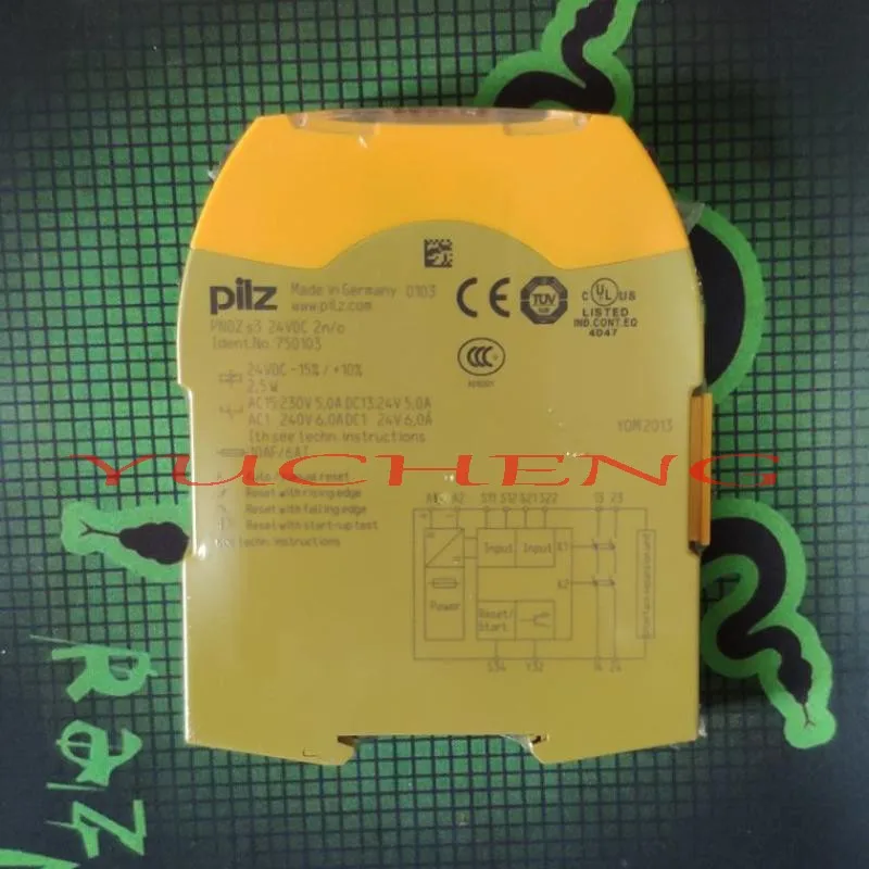 

Новое реле безопасности pilz Pilz PNOZ S3 2 n o 750103 751103