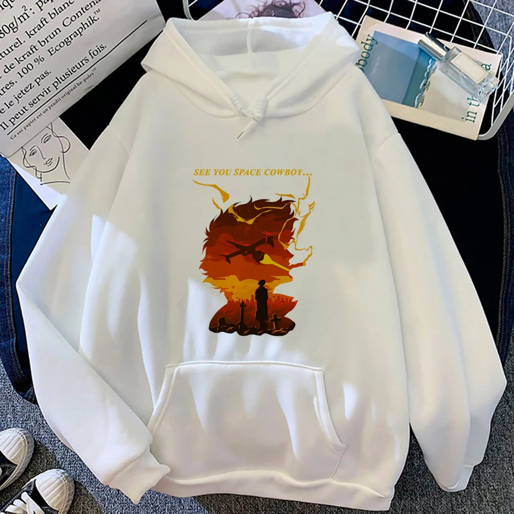 

Cowboy Bebop hoodies women anime long sleeve top Hood Pullover women graphic sweater