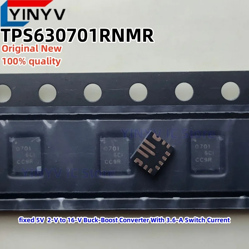 5Pcs Muslimage Marking: 0701 Muslimatextps630701 Convertitore Buck-Boost Fisso Da 5V 2-V A 16 V Con Corrente Di Commutazione 3.6-A Nuovo