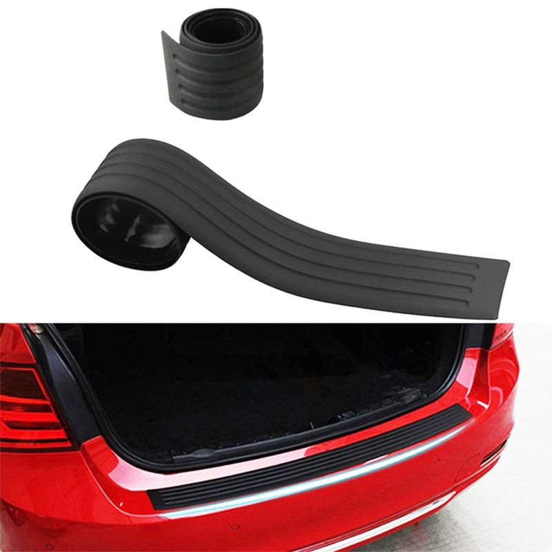 New Rubber Rear Guard Bumper Protector Trim Cover For Subaru Forester Outback Lmpreza Justy Legacy Tribeca XV - View #2