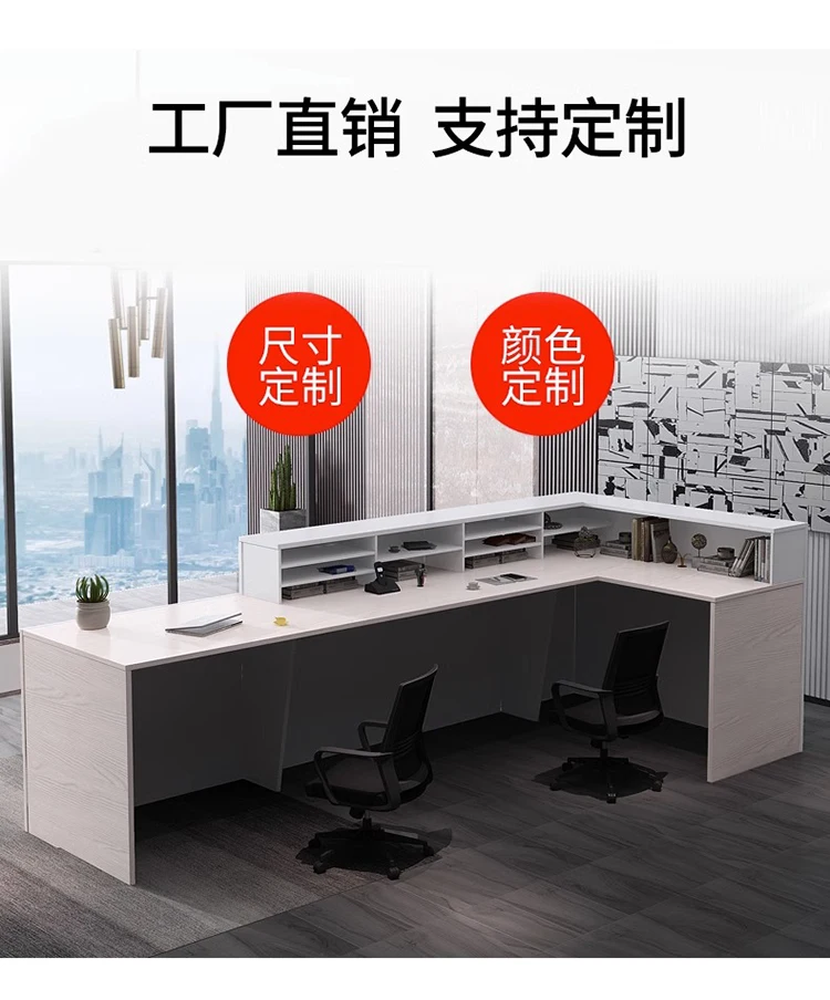 Description Picture 4 of itemPulpito Reception Desks Office Front Desk Display Reception Counter Standing Aesthetic Reception Mostrador Negocio Furniture