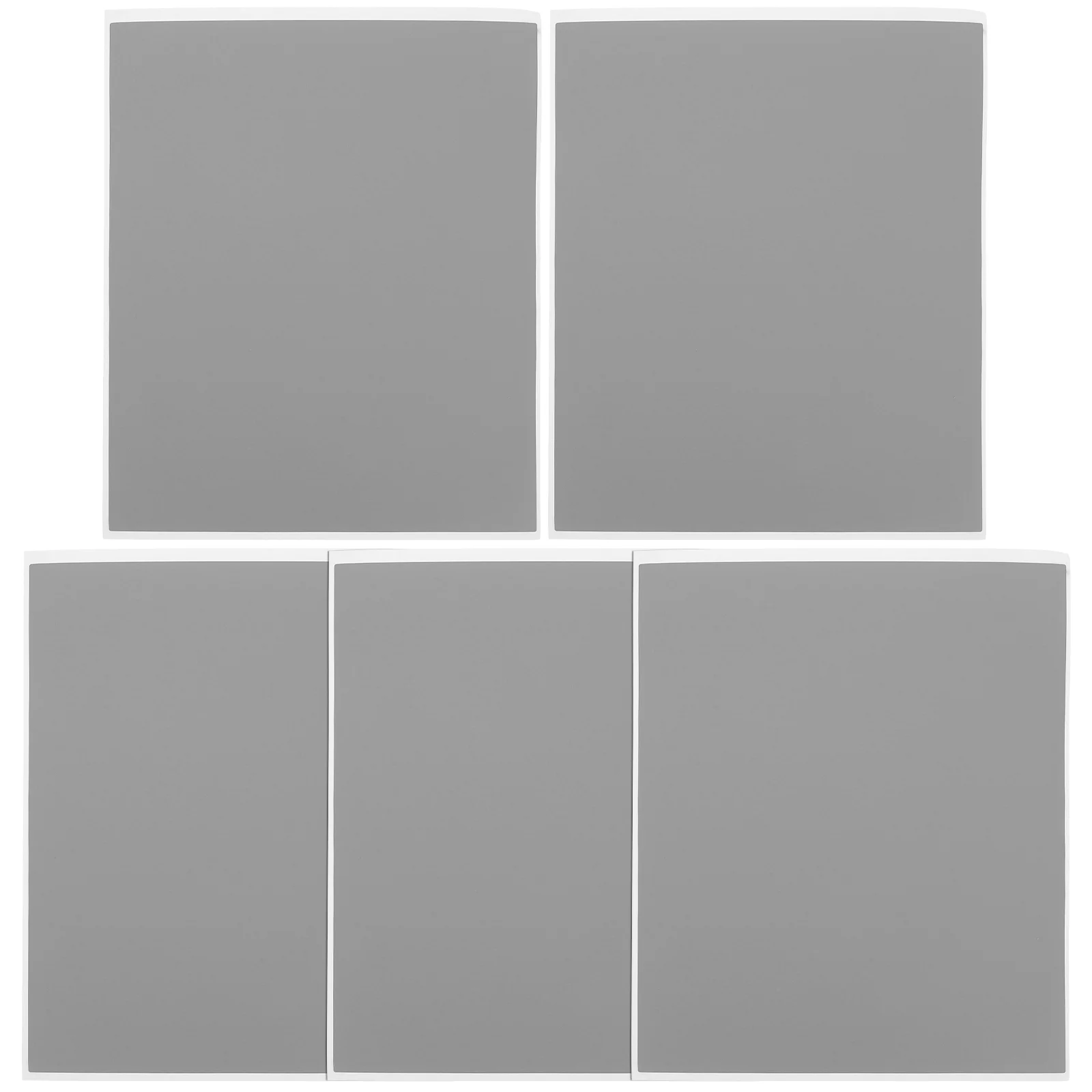 5 Sheets Scratch Off Sticker 9.24X7.86In Self Adhesive Scratch Off Labels Scratch Off Reward Card Business Valentines