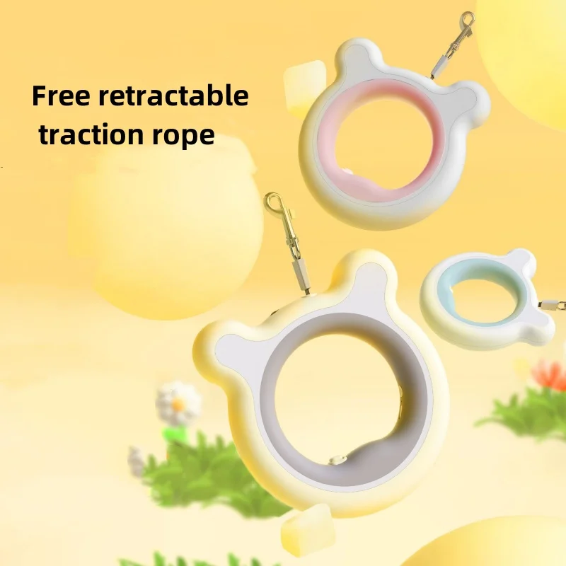 Retractable Pet Leash for Small Dogs with Automatic Lock