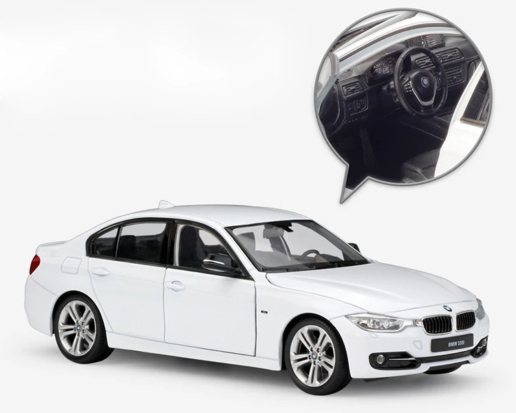 WELLY 1:24 335i Alloy Car Model Diecast Toy Vehicle Car Model