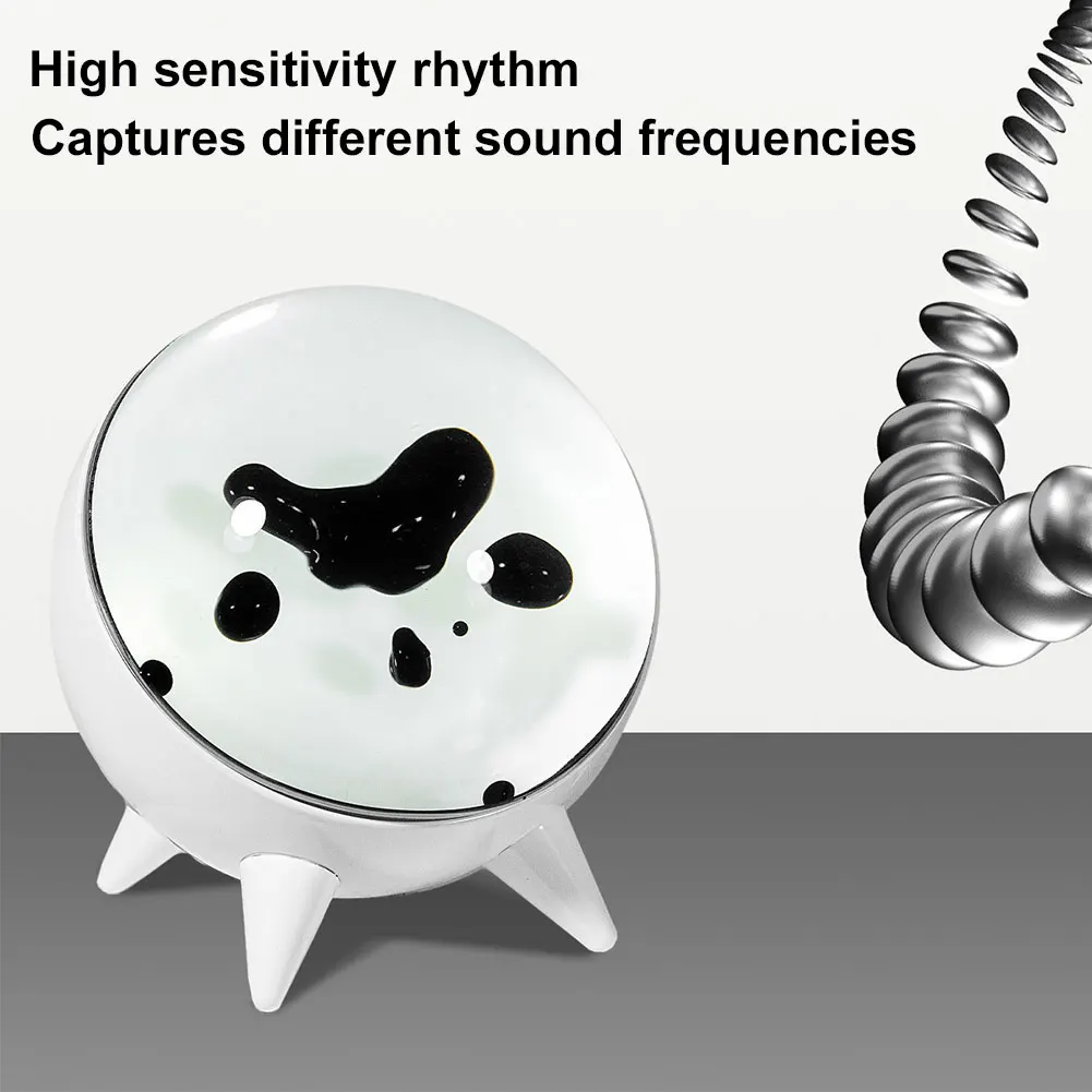 Venom-Inspired Ferrofluid Music Rhythm Lamp