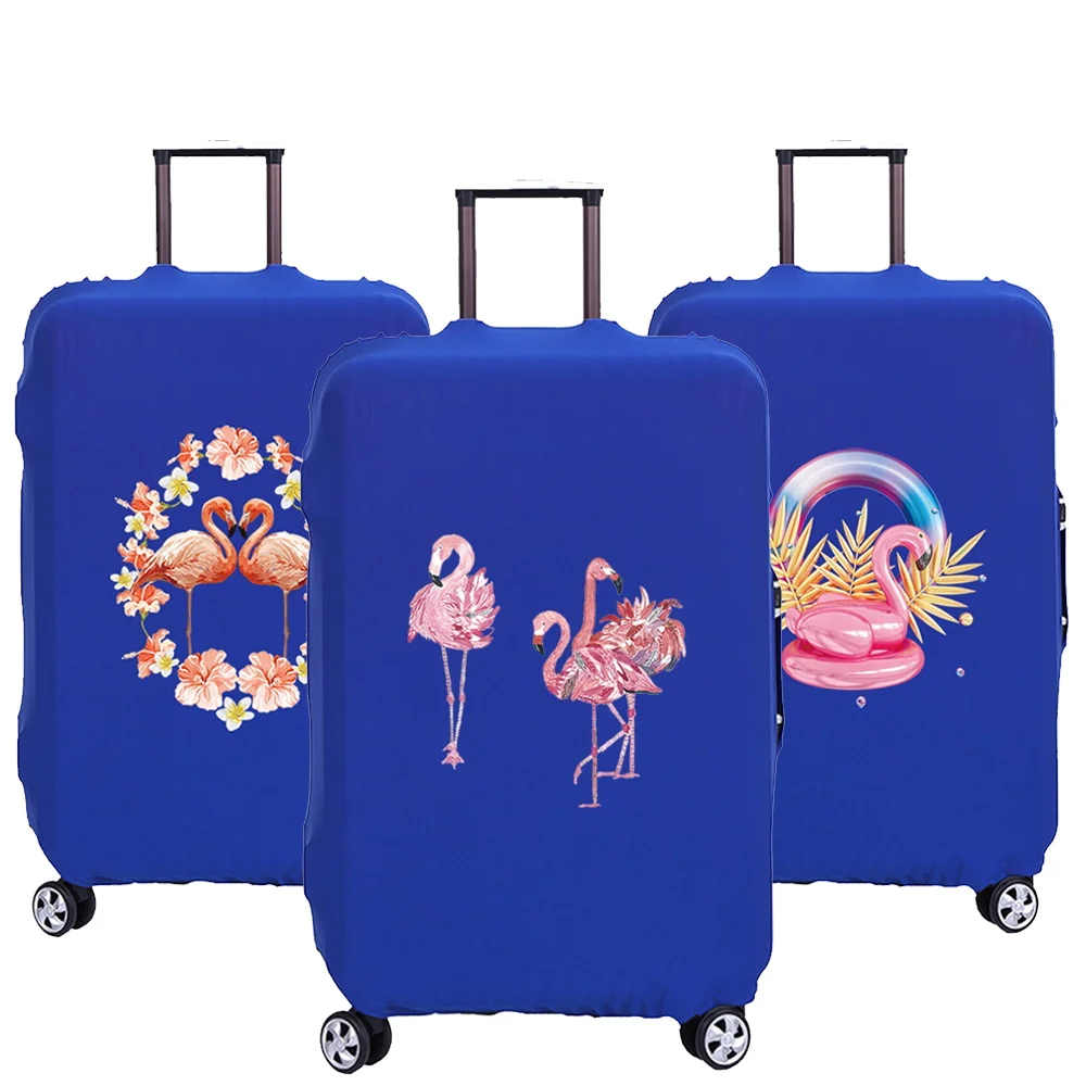 

Luggage Case Thickening Dust-proof Travel Accessory Cover Apply To 18-32 Inch Suitcase Flamingo Print Trolley Protective Covers