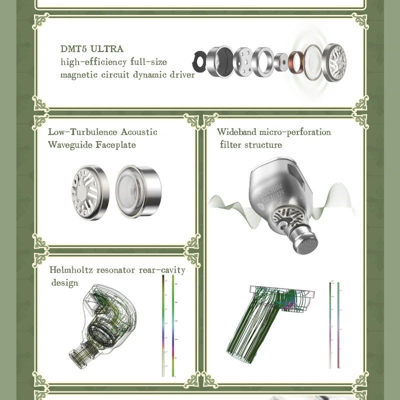 TANCHJIM ORIGIN Lost Manor 限定版 DMT5 ULTRA シングルダイナミック