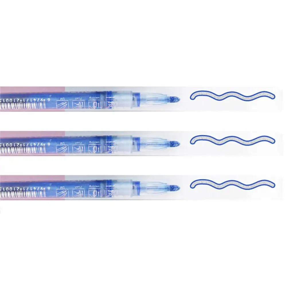8Pcs Marker Pens Eye-catching Fade Resistant Outline Markers Shiny Double-line Outline Pens School Supplies