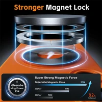 Orange for IPhone17 Silicone Soft Magnetic Case for IPhone 17 Air 16 15 14 13 12 Pro Max Plus 17Air 17Pro Magsafe Phone Cover 4