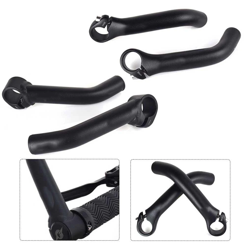 

1 Pair Bike Grip Bar End Handle Lightweight Horn Rest Handle Aluminum Bike Rest Handle Ordinary/Upgraded Bicycle Accessories