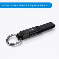 Auiu High - Speed USB4 Data Cable with Fast Charging and 8K Display Support (130 - black suit)