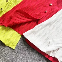 2025 Casual Knitting Long Dress Women Buttons V Neck Hook Flower Hollow Out Chic High Elastic Slim Vintage Beach Maxi Long Dress - Image 5