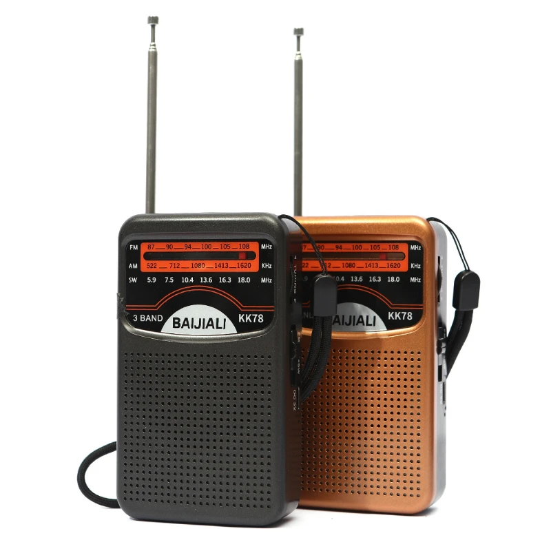 

2023 New High Configuration Portable Radio Fm/Am/Sw Multi-Band Mini Radio Simple Fm Radio Wholesale