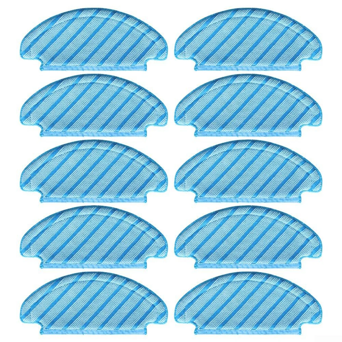 

10Pack Replacement Mop Cloths for Ecovacs N8,N8+ T8 T9 Vacuum Cleaner,Washable Microfiber Accessories for Floor Cleaning