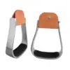 2 Pieces Horse Riding Stirrups Lightweight English Saddle Step Anti Skid Western 3