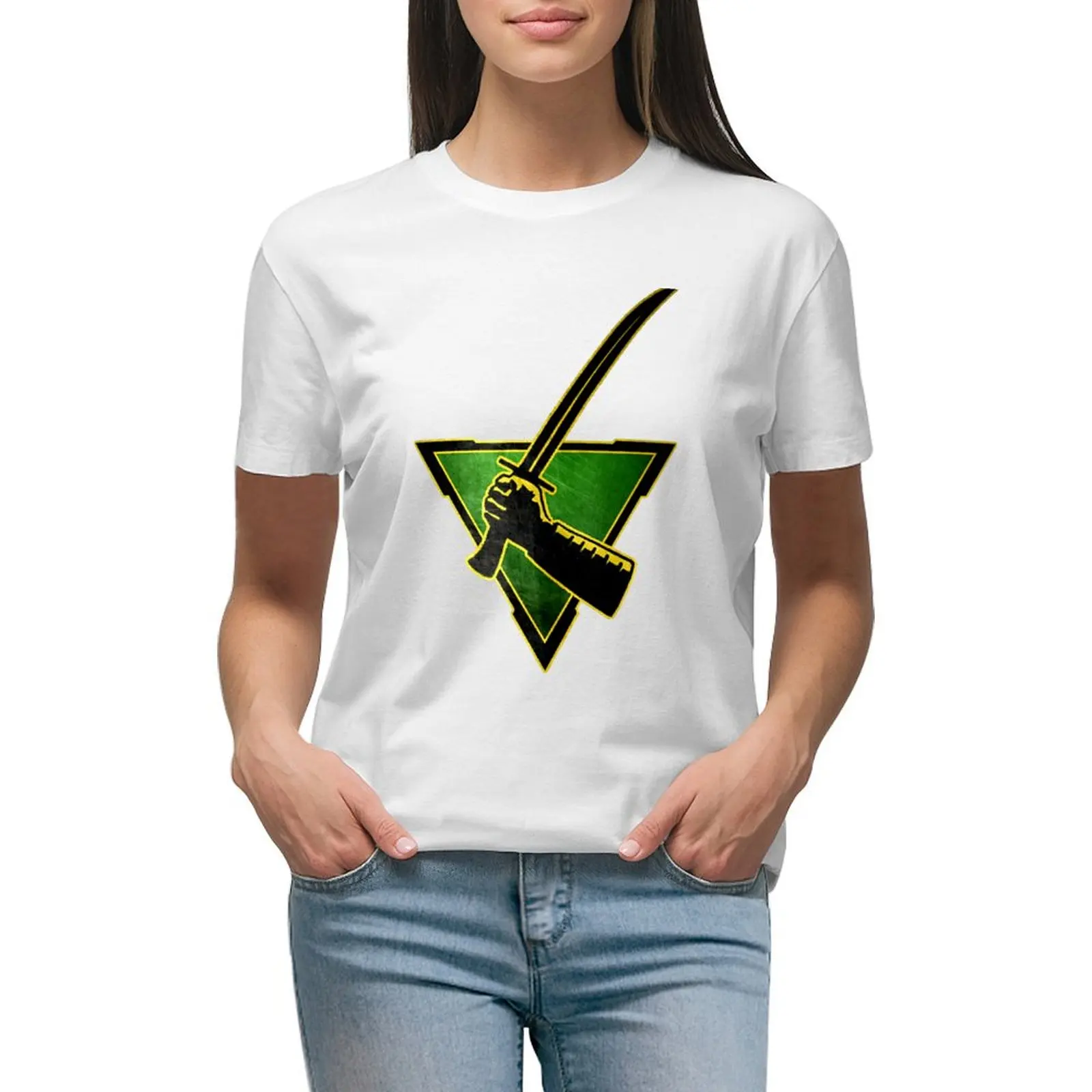 

Capellan Confederation T-shirt vintage clothes plus size tops cute clothes Woman fashion