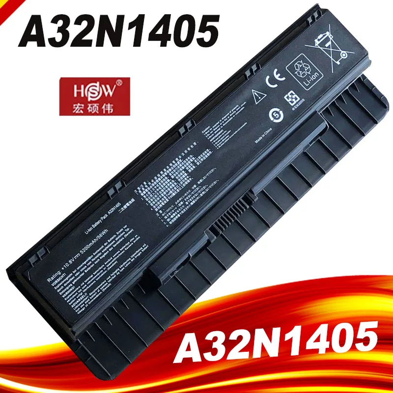 Laptop batterie A32N1405 Für Asus G551 G551J G551JK G551JM batterie für laptop G771J G771JK N551J N551JW N551JM N551Z N551ZU