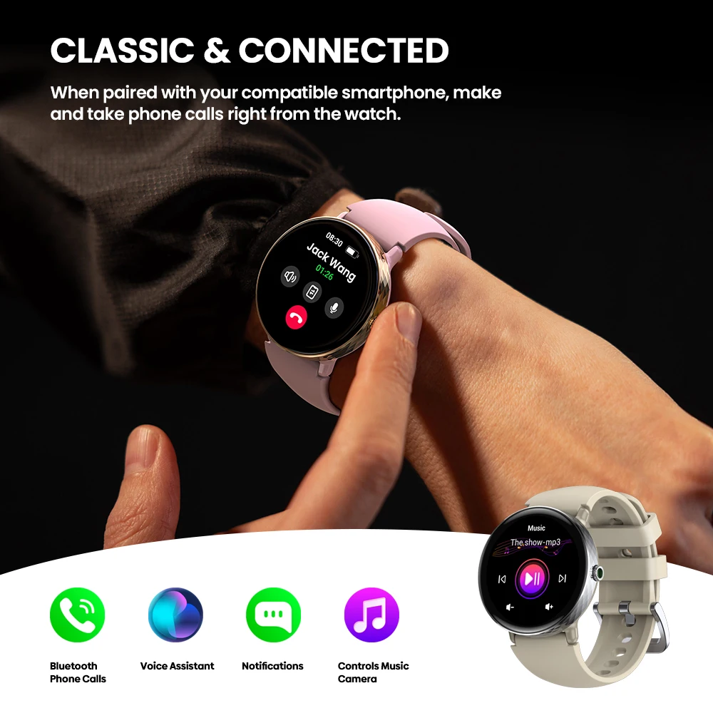 Zeblaze Lily Female Women Smart Watch Bluetooth Calling