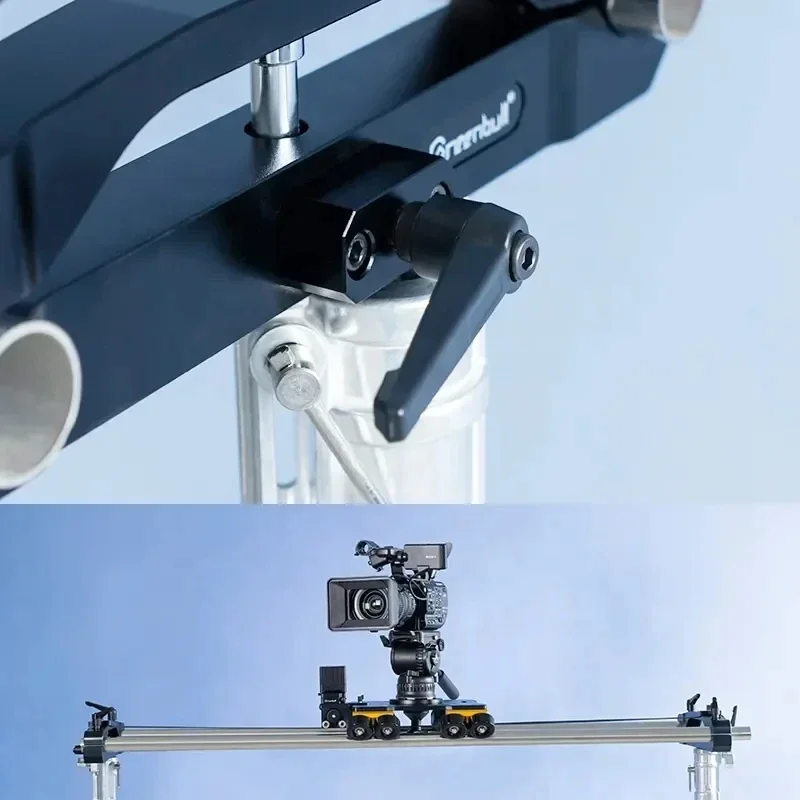 Greenbull BX300/ BX300 Lite Extension DSLR Camera Track Dolly Slider Portable Motorized Slider for camera 1.6 Meter 70KG