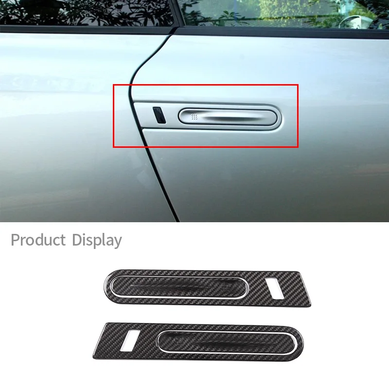 For Nissan Gtr R35 20082016 Real Carbon Fiber Car Outer Door Handle Cover Protection Sticker