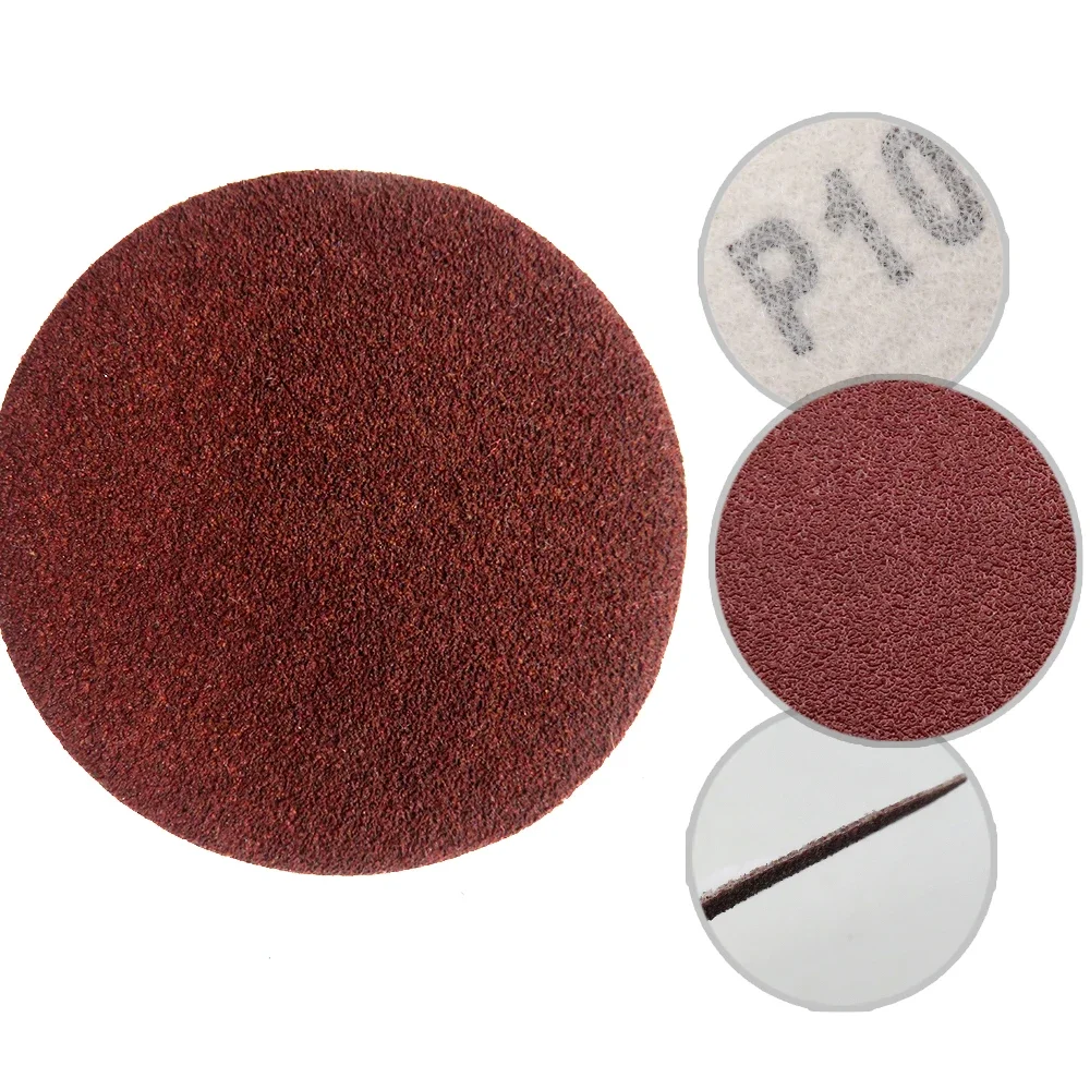 Versatile 2-Inch Hook & Loop Sanding Discs, 30 Pcs Assorted Grits