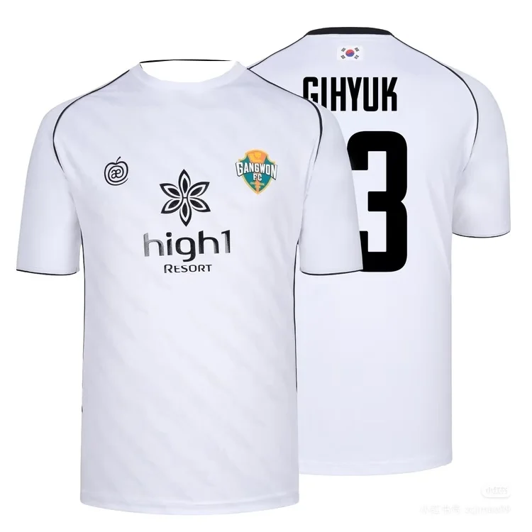 2026-27 Neues Gangwon Herren-Trikot GIHYUK 3D-gedrucktes Y2K Sommer Bequemes Lässiges Schnelltrocknendes T-Shirt für den Alltag und das Training