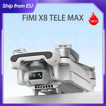 FIMI X8 TELE MAX Gimbal a 3 assi 4K HDR 48MP 30x Drone con fotocamera GPS professionale RC Quadcopter Spedizione dall'UE