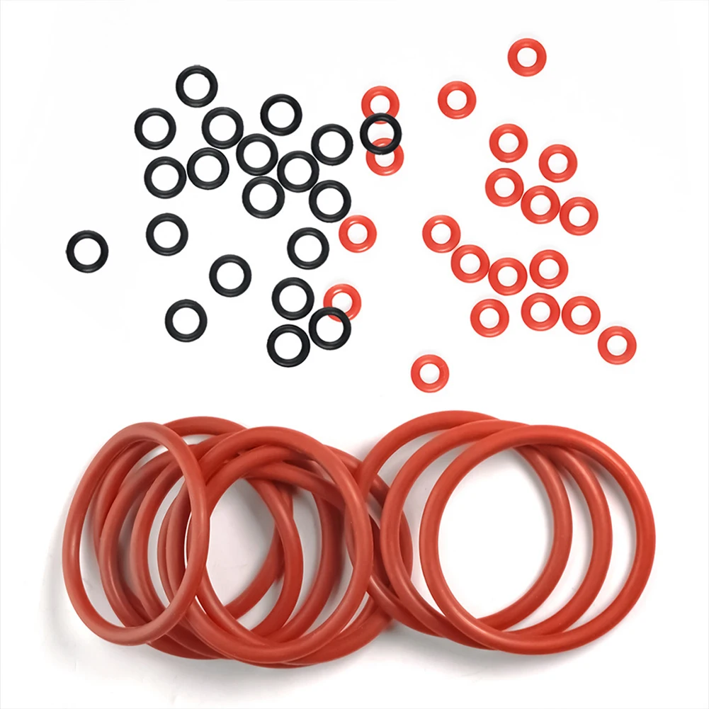 50pcs For Jura C-D-E-F-S-X-ENA-GIGA Coffee Machine O-ring Steam Probe Silicone O-Ring Seals Maintenance Set Replacement Parts