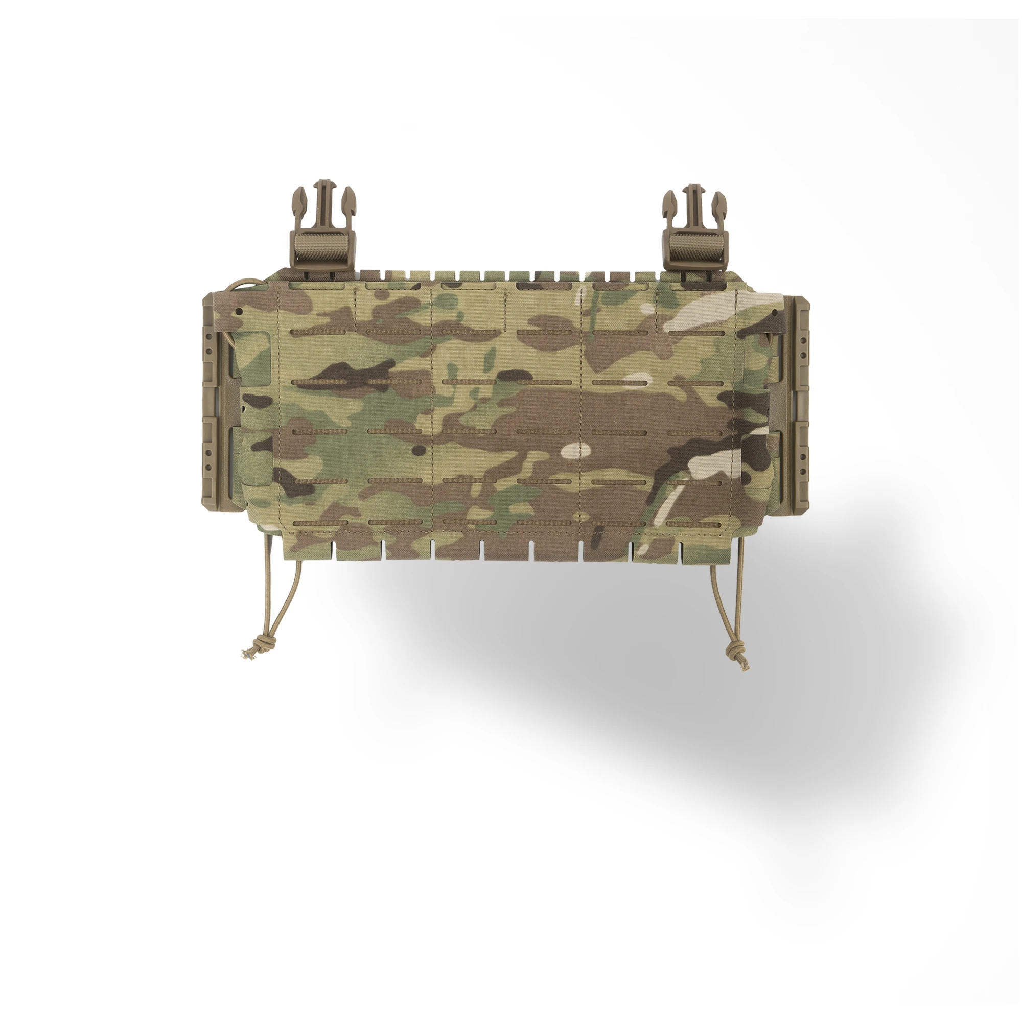 MILITECH Elastic Stretch Placard For ARC V2 Vest Triple Quadruple 5.56 7.62 Magazine Frame Insert Storage Pouch For NATO M4 M14