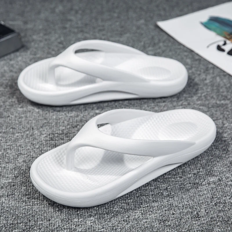 Unisex Men's Slippers Summer Outdoor Flip Flops Soft Men Slippers Clogs Couple Men Platform Sandals Slippers Non-slip Slippers