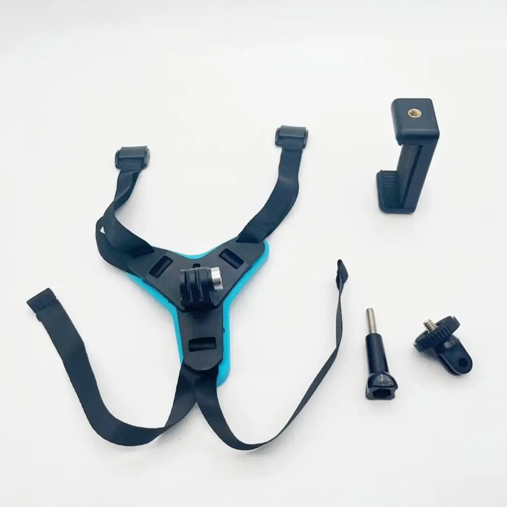 Motorcycle Helmet Phone Stand Mount Holder For GoPro Hero 12 10 9 8 7 Action Sports Camera Holder Phone Camera Accessories